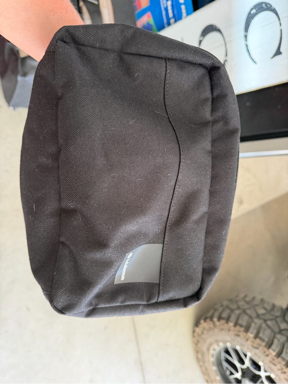 lululemon Black Travel Pouch